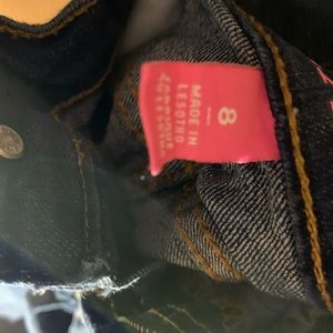 Little Girls Jeans never worn but have been washed. Size 8